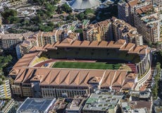 Monaco-Stadion stockfoto Monaco-Stadion stockfoto