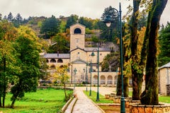 Monaster w Cetinje, Montenegro zdjęcie stock Monaster w Cetinje, Montenegro zdjęcie stock