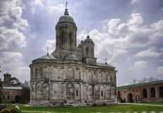 Monastero HDR di Dealu fotografie stock Monastero HDR di Dealu fotografie stock