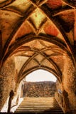 Monastero interno di Carracedo su Bierzo fotografia stock Monastero interno di Carracedo su Bierzo fotografia stock