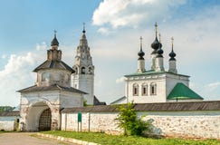 Monastero in Suzdal', Russia della st Alexander fotografia stock libera da diritti Monastero in Suzdal', Russia della st Alexander fotografia stock libera da diritti