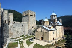 Free Monastery Manasija Stock Photo - 18963750
