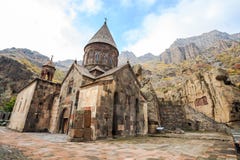 Monastery Of Geghard In Armenia Stock Images