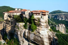 Monastery Varlaam, Meteora, Greece Stock Image Monastery Varlaam, Meteora, Greece Stock Image