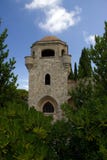Monastry of filerimos Rhodos Greece historic buildings stock image Monastry of filerimos Rhodos Greece historic buildings stock image