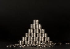 Money.Financial pyramid Stock Photo Money.Financial pyramid Stock Photo