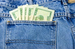 Money in Jean Pocket