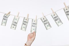 Money Laundering Series Royalty Free Stock Images