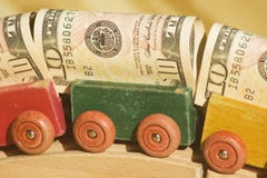Money Wagons Stock Images Money Wagons Stock Images