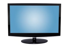 Monitor or Television Royalty Free Stock Photo Monitor or Television Royalty Free Stock Photo