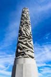 Monolith by Gustav Vigeland at Frogner Park tower in Oslo, Norway