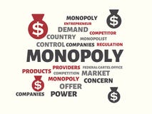 MONOPOL - bild med ord som förbinds med ämneMONOPOLET, ordmoln, kub, bokstav, bild, illustration stock illustrationer MONOPOL - bild med ord som förbinds med ämneMONOPOLET, ordmoln, kub, bokstav, bild, illustration stock illustrationer