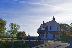 The Monsal Head Hotel, a central point to the Monsal trail, Peak District, Derbyshire. stock photos The Monsal Head Hotel, a central point to the Monsal trail, Peak District, Derbyshire. stock photos