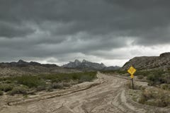 Monsoon Storm In The Desert Royalty Free Stock Photography