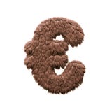 MonsterWährungszeichen ï ¿ ½ - Symbol 3d Halloween - Grausigkeits-, Yeti- oder sasquatchkonzept lizenzfreie abbildung MonsterWährungszeichen ï ¿ ½ - Symbol 3d Halloween - Grausigkeits-, Yeti- oder sasquatchkonzept lizenzfreie abbildung
