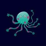 Monstro engraçado da geleia ilustração royalty free Monstro engraçado da geleia ilustração royalty free