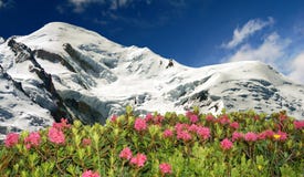 Mont blanc-Frankrijk royalty-vrije stock foto Mont blanc-Frankrijk royalty-vrije stock foto