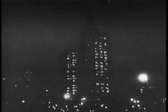Montage - New York City at night