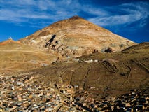 Montagne argentée photo stock Montagne argentée photo stock