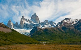 Montagne de Fitz Roy, EL Chalten, Patagonia photos stock Montagne de Fitz Roy, EL Chalten, Patagonia photos stock