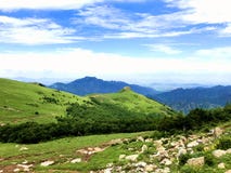 Montagne de Qianling dans le sud-est de la Chine photos libres de droits Montagne de Qianling dans le sud-est de la Chine photos libres de droits