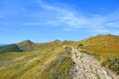 Montagnes polonaises Bieszczady photos stock Montagnes polonaises Bieszczady photos stock
