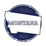 Montana Vector Map. Royalty Free Stock Image Montana Vector Map. Royalty Free Stock Image