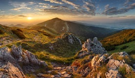 Montanha de Eslováquia de Chleb máximo imagens de stock Montanha de Eslováquia de Chleb máximo imagens de stock