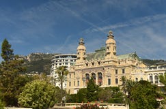 Monte Carlo Casino, Monaco royalty-vrije stock afbeeldingen Monte Carlo Casino, Monaco royalty-vrije stock afbeeldingen