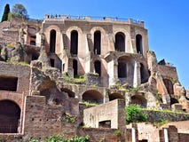 Monte de Palatine em Roma It?lia imagem de stock Monte de Palatine em Roma It?lia imagem de stock