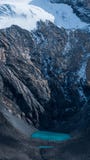 Monte Rosa Bach par le glacier de Gorner photographie stock libre de droits Monte Rosa Bach par le glacier de Gorner photographie stock libre de droits