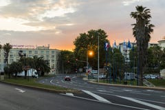Montpellier Frankrike arkivbilder Montpellier Frankrike arkivbilder