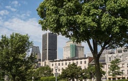 Montreal Old Port scene royalty free stock photography Montreal Old Port scene royalty free stock photography