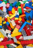 Montón de los ladrillos de Lego Imagenes de archivo Montón de los ladrillos de Lego Imagenes de archivo