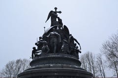 Monument `Millennium of Russia` in Velikiy Novgorod, 1861. stock image Monument `Millennium of Russia` in Velikiy Novgorod, 1861. stock image