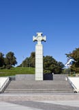 Monumento da liberdade e quadrado da liberdade, Tallinn Foto de Stock Monumento da liberdade e quadrado da liberdade, Tallinn Foto de Stock