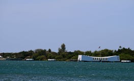 Monumento de USS Arizona imagen de archivo libre de regalías Monumento de USS Arizona imagen de archivo libre de regalías