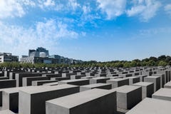 Monumento a los judíos asesinados de Europa imagenes de archivo Monumento a los judíos asesinados de Europa imagenes de archivo