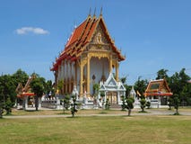 Mooie Thaise tempel royalty-vrije stock fotografie Mooie Thaise tempel royalty-vrije stock fotografie
