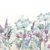 Mooie vectorhand getrokken bloemenillustratie voor ontwerp royalty-vrije illustratie Mooie vectorhand getrokken bloemenillustratie voor ontwerp royalty-vrije illustratie
