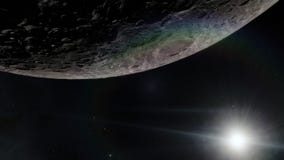 Moon in outer space, surface.this image elements furnished by nasa. royalty free stock photo Moon in outer space, surface.this image elements furnished by nasa. royalty free stock photo