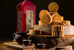 Mooncake Royalty Free Stock Photo Mooncake Royalty Free Stock Photo