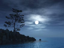 Moonlight Stock Images