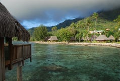 Moorea, Francuski Polynesia Fotografia Royalty Free