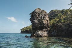 Morgan Head in Santa Catalina Island stock photography Morgan Head in Santa Catalina Island stock photography
