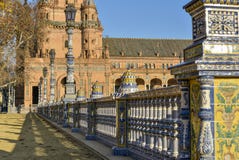 Morning in Seville stock photography Morning in Seville stock photography