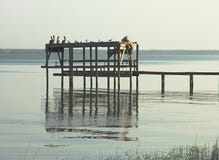 Morning view on Gulf of Mexico stock images Morning view on Gulf of Mexico stock images