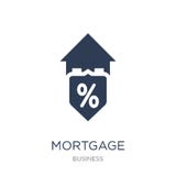 Mortgage indemnity protection/guarantee icon. Trendy flat vector vector illustration Mortgage indemnity protection/guarantee icon. Trendy flat vector vector illustration