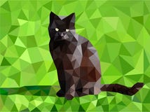 Mosaique De Chat Noir Illustration Stock Illustration Du Chat Mosaique De Chat Noir Illustration Stock Illustration Du Chat