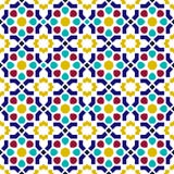 Mosaic tile arabic seamless pattern background vector illustration Mosaic tile arabic seamless pattern background vector illustration